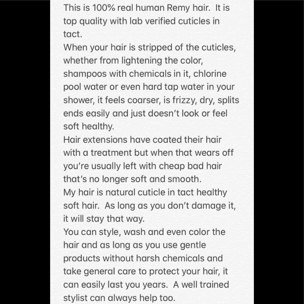 Hair Colors for Halo type Extension 8/ Ombré 8/613 - Picture 8 of 8